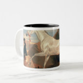 Tasse 2 Couleurs Étalon arabe (Devant gauche)