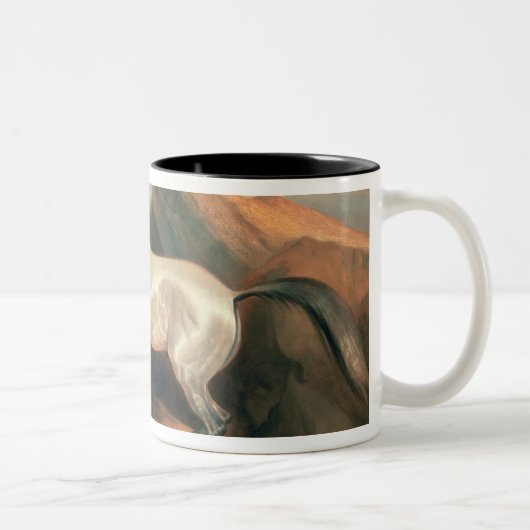 Tasse 2 Couleurs Étalon arabe (Droit)