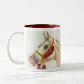 Tasse 2 Couleurs Étalon Arabe (Gauche)