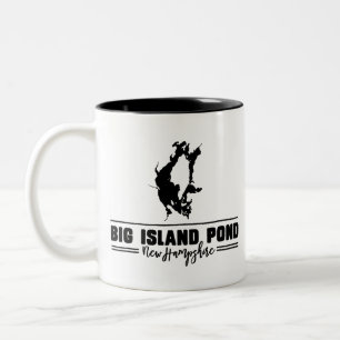 Tasse 2 Couleurs Étang Big Island New Hampshire