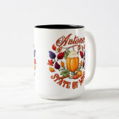 Tasse 2 Couleurs État D'Esprit D'Automne (Devant droit)