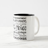 Tasse 2 Couleurs État/Nouveau-Mexique (Devant droit)