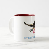 Tasse 2 Couleurs États-Unis (Devant gauche)