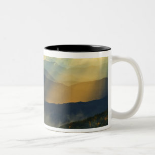 Tasse 2 Couleurs États-Unis, Caroline du Nord, Great Smoky Mountai