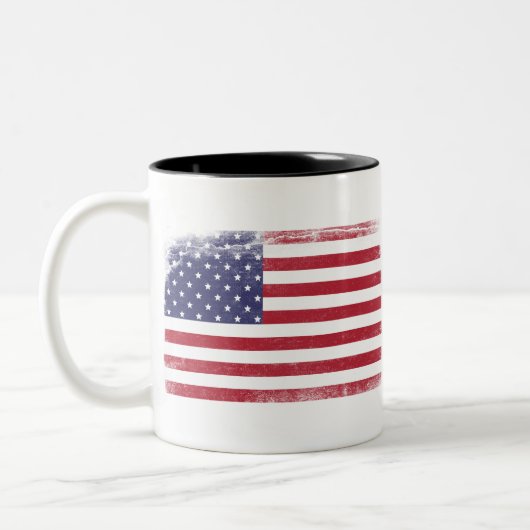Tasse 2 Couleurs États-Unis d'Amérique (Gauche)