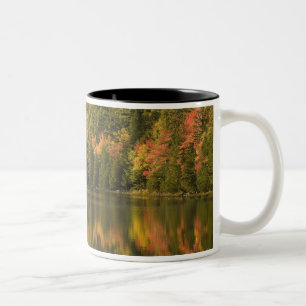 Tasse 2 Couleurs États-Unis ; Maine ; Parc national d'Acadia. Refle