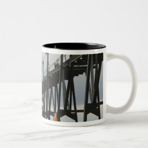 Tasse 2 Couleurs États-Unis, Michigan, rive du lac Michigan, Grand