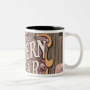 Tasse 2 Couleurs États-Unis, Nouveau-Mexique, Cloudcroft : ville de