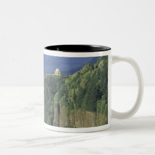 Tasse 2 Couleurs États-Unis, Oregon, Columbia River Gorge NSA. Vue