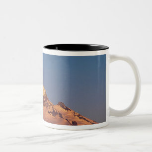 Tasse 2 Couleurs États-Unis, Oregon, mont Hood. Le coucher de solei