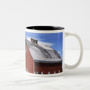 Tasse 2 Couleurs États-Unis, Washington, Ellensburg, Grange