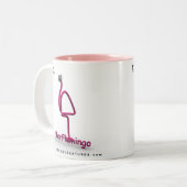 Tasse 2 Couleurs EtherFlamingoMug (Devant gauche)