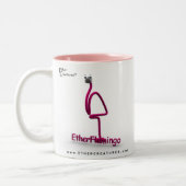 Tasse 2 Couleurs EtherFlamingoMug (Gauche)