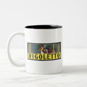 Tasse 2 Couleurs Étiquette de cigare Rigoletto (Gauche)
