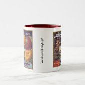 Tasse 2 Couleurs Étiquette de fruit de pommes d'Appleton (Centre)