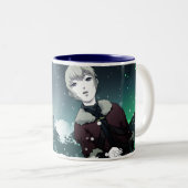 Tasse 2 Couleurs Étoile d'hiver (Devant droit)