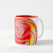 Tasse 2 Couleurs Étoile explosante (Devant droit)