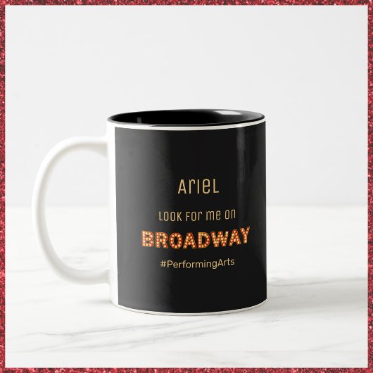 Tasse 2 Couleurs Étoile montante de Cute Broadway