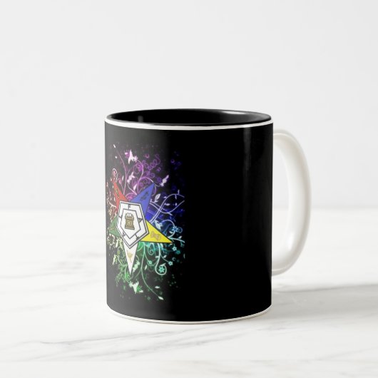 Tasse 2 Couleurs Étoile orientale (Devant droit)