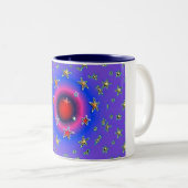 Tasse 2 Couleurs Étoiles (Devant droit)