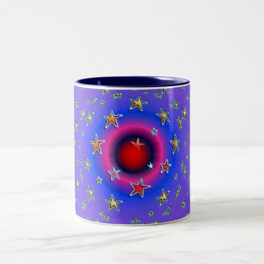 Tasse 2 Couleurs Étoiles (Centre)