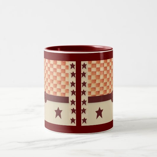 Tasse 2 Couleurs Étoiles primitives (Centre)
