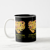 Tasse 2 Couleurs Être en amour citation : Ce sont ces petites chose (Gauche)