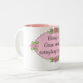 Tasse 2 Couleurs Être grand fait de chaque jour spécial (Devant gauche)