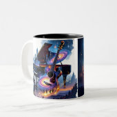 Tasse 2 Couleurs Être intérieur musical (Devant gauche)