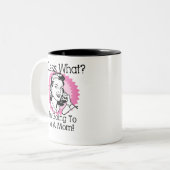 Tasse 2 Couleurs Être une maman rose (Devant gauche)