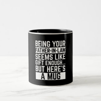 Tasse 2 Couleurs Être votre beau-père semble être un cadeau suffisa