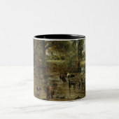 Tasse 2 Couleurs Étude complète de John Constable | pour 'le foin (Centre)