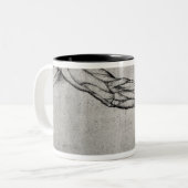 Tasse 2 Couleurs Étude des bras (Devant gauche)