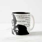 Tasse 2 Couleurs Étude et prière Karl Barth (Devant droit)