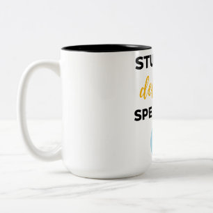 Tasse 2 Couleurs Étudiant Delivery Specialist bl