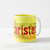 Tasse 2 Couleurs Eucharisteo (Devant droit)