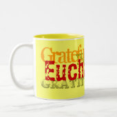 Tasse 2 Couleurs Eucharisteo (Gauche)