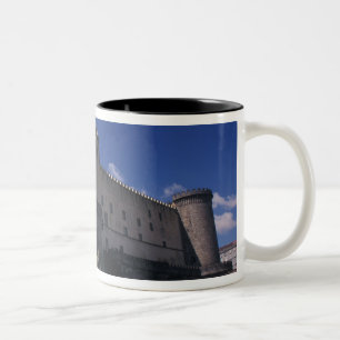 Tasse 2 Couleurs Europe, Italie, Naples, Château Neuf