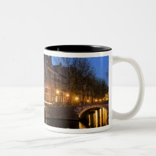Tasse 2 Couleurs Europe, Pays-Bas, Hollande, Amsterdam,