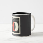 Tasse 2 Couleurs Eurythmics Retro Gig (Devant droit)