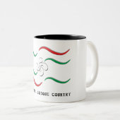 Tasse 2 Couleurs Euskadi - Basque Country 2 (Devant droit)
