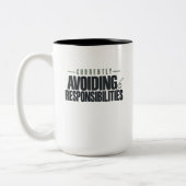 Tasse 2 Couleurs Évitement Actuel Des Responsabilités (Gauche)