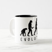 Tasse 2 Couleurs Évolution : Birder (Devant gauche)