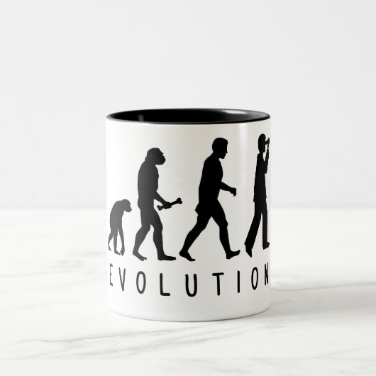 Tasse 2 Couleurs Évolution : Birder (Centre)