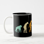 Tasse 2 Couleurs Évolution de l'arpenteur (Gauche)