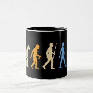 Tasse 2 Couleurs Évolution de l'arpenteur