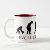 Tasse 2 Couleurs Évolution de Zombie (Gauche)