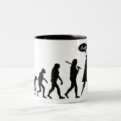Tasse 2 Couleurs Évolution Drinkware de pirate (Centre)