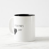 Tasse 2 Couleurs Ew, Saint Valentin (Devant gauche)