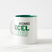 Tasse 2 Couleurs Excel Guru Funny Accounting (Devant gauche)